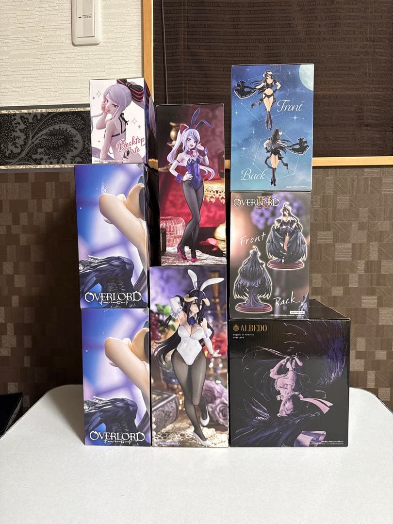 オーバーロード　フィギュア 8点(アルベド　シャルティア)