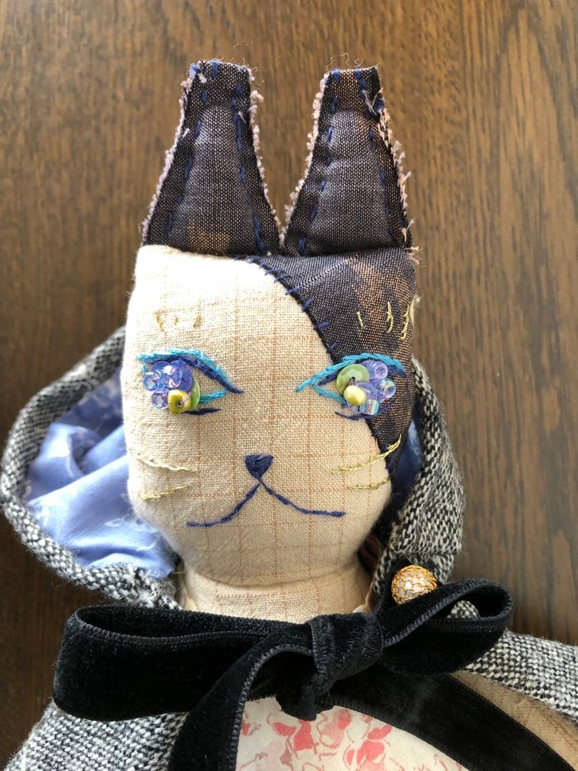 にゃんこドール(マントの少女)/ハンドメイド