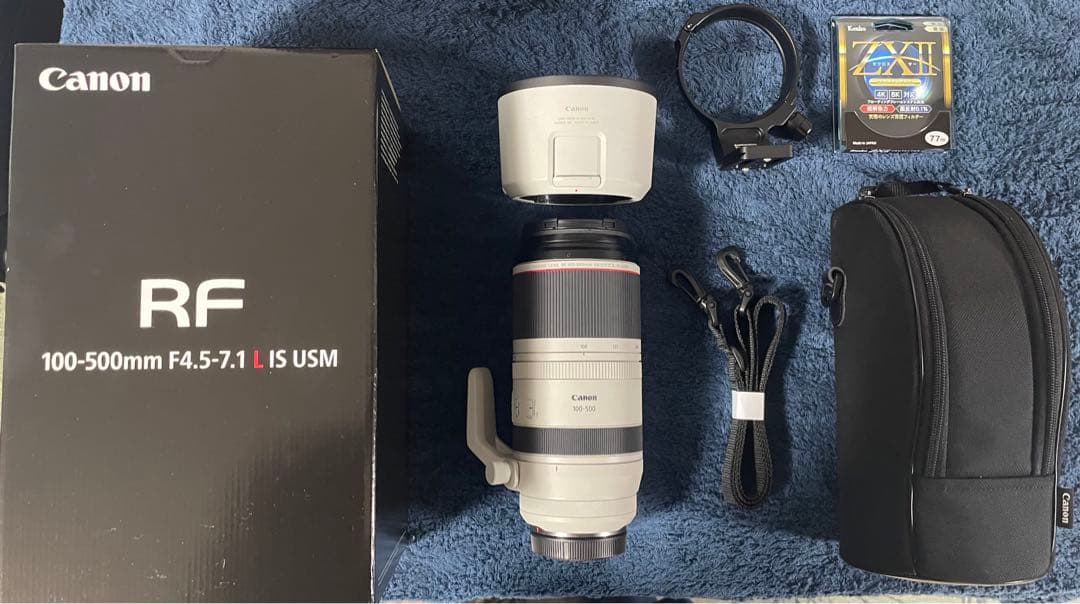 【美品】Canon RF100-500mm F4.5-7.1L IS USM