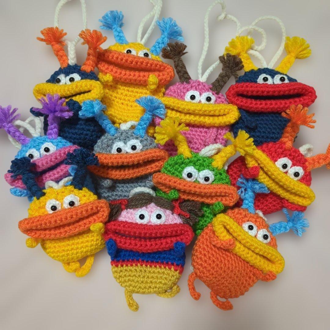 ごんちゃん パクパクモンスター リトルモンスター 小物入れキーケース