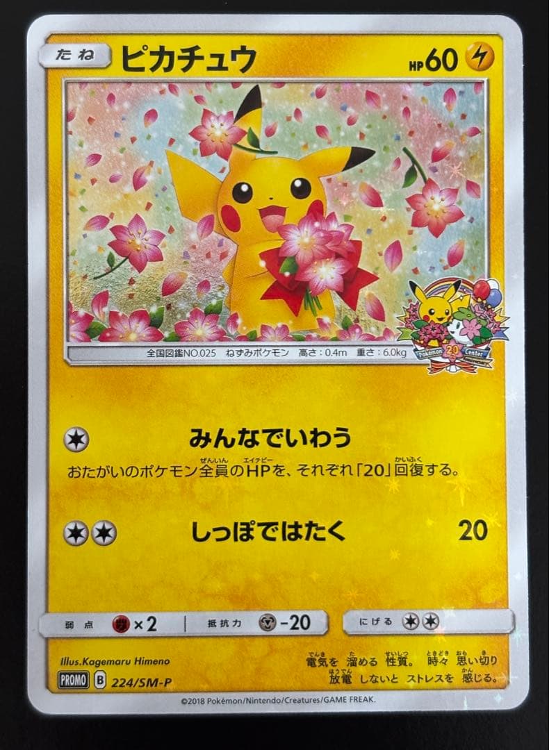 ピカチュウ プロモセット+おまけ3枚