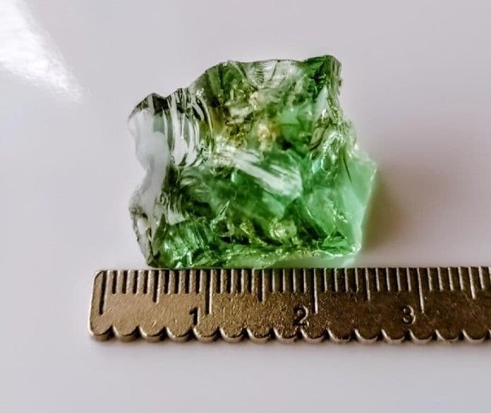 希少 レア アンダラクリスタル マーリングリーン 混色 シーフォーム