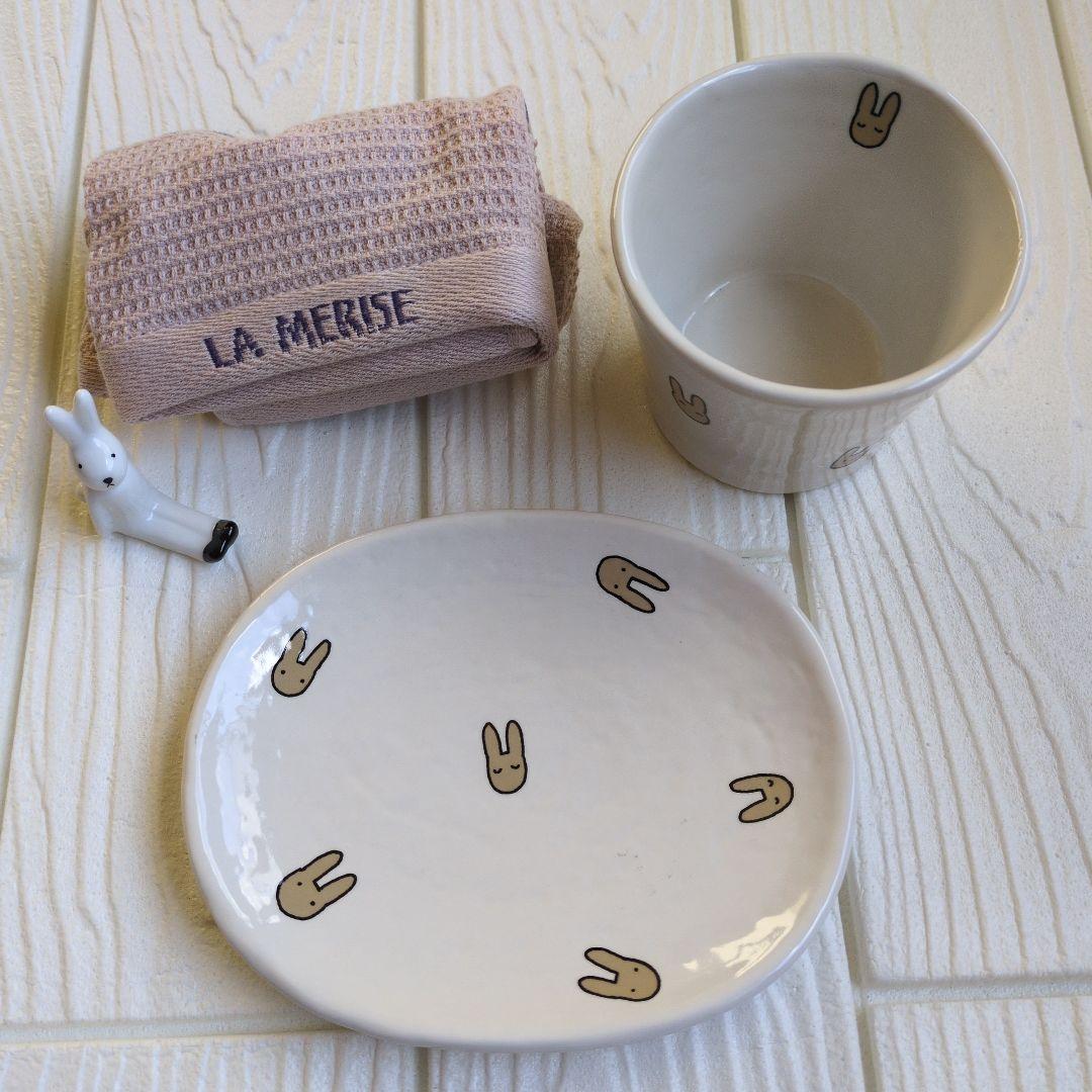 【ちゃ―び―】マタノアツコらむりーずのうさぎ屋 食器セット４種類まとめ商品