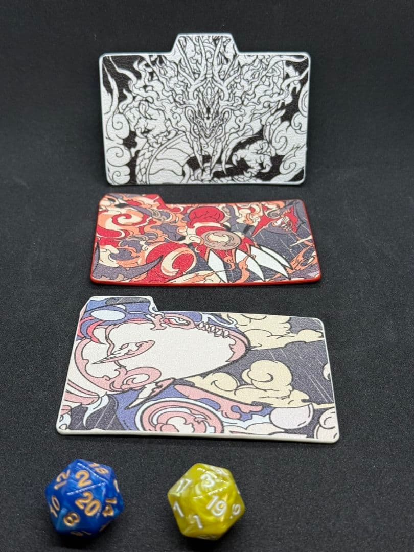 カードゲーム　デッキケース　スリーブ　マグネット
