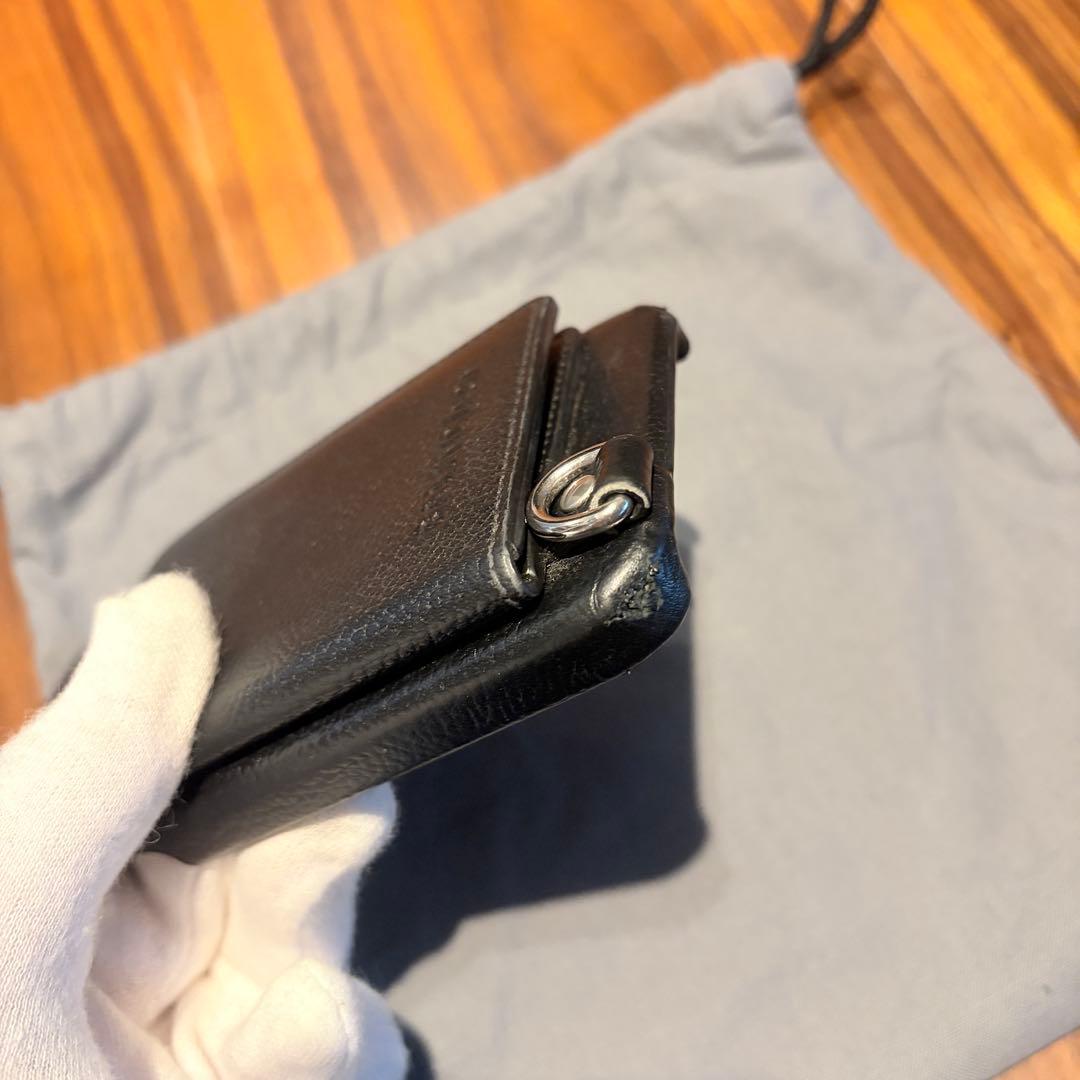 BALENCIAGA iPhone12 ケース ストラップ付き ブラック