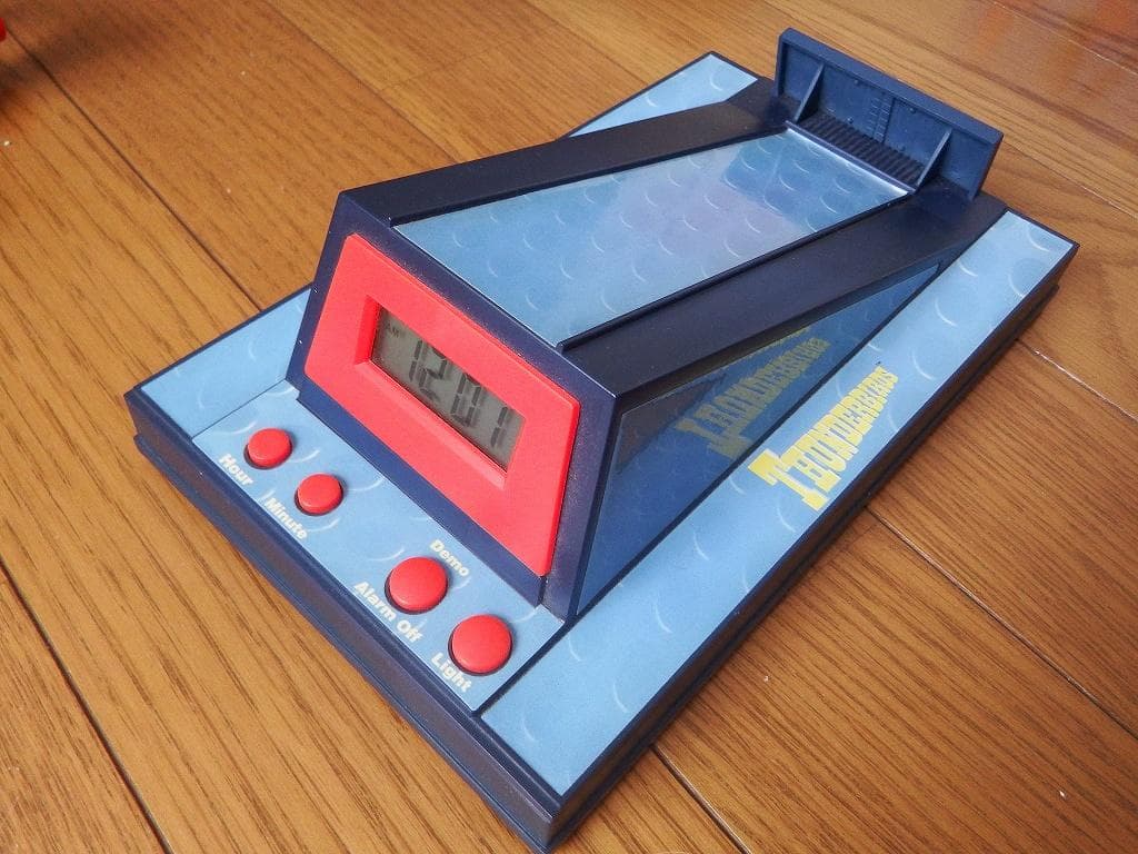 サンダーバード２号　トーキングアラームクロック　動作確認済