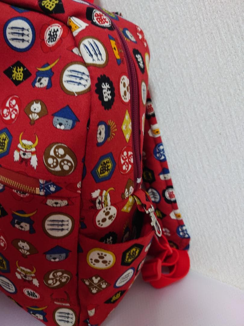 【猫Love】　リュックサック&ショルダーバック　ハンドメイド