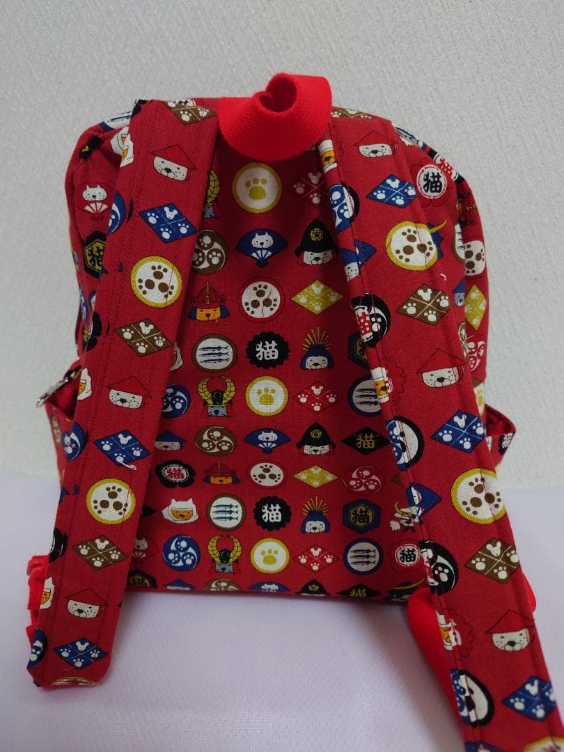 【猫Love】　リュックサック&ショルダーバック　ハンドメイド