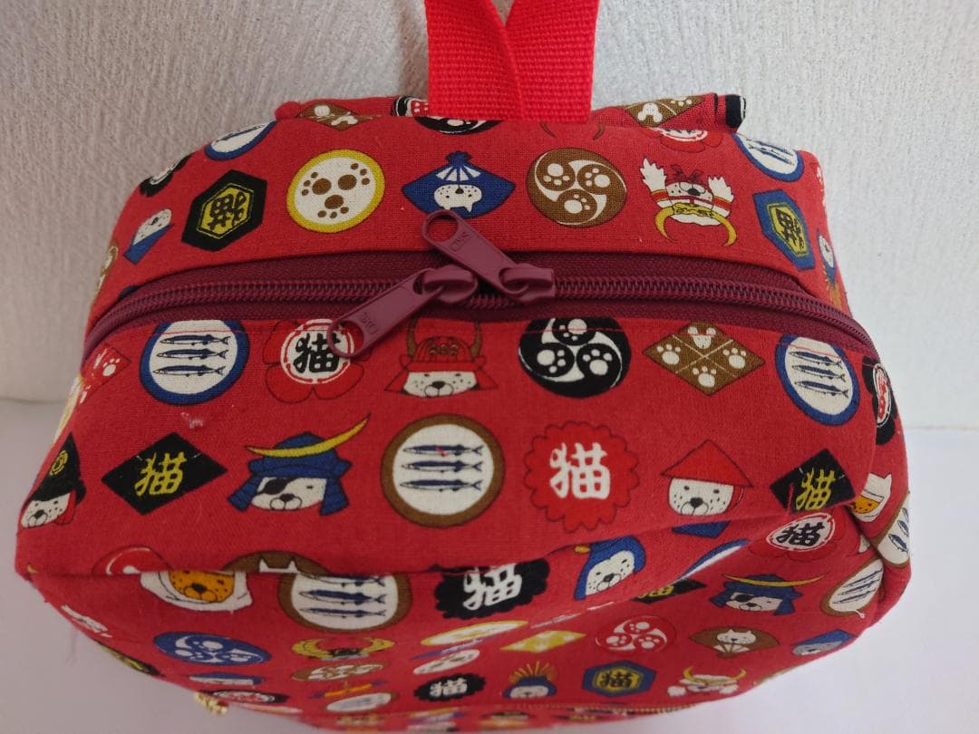 【猫Love】　リュックサック&ショルダーバック　ハンドメイド