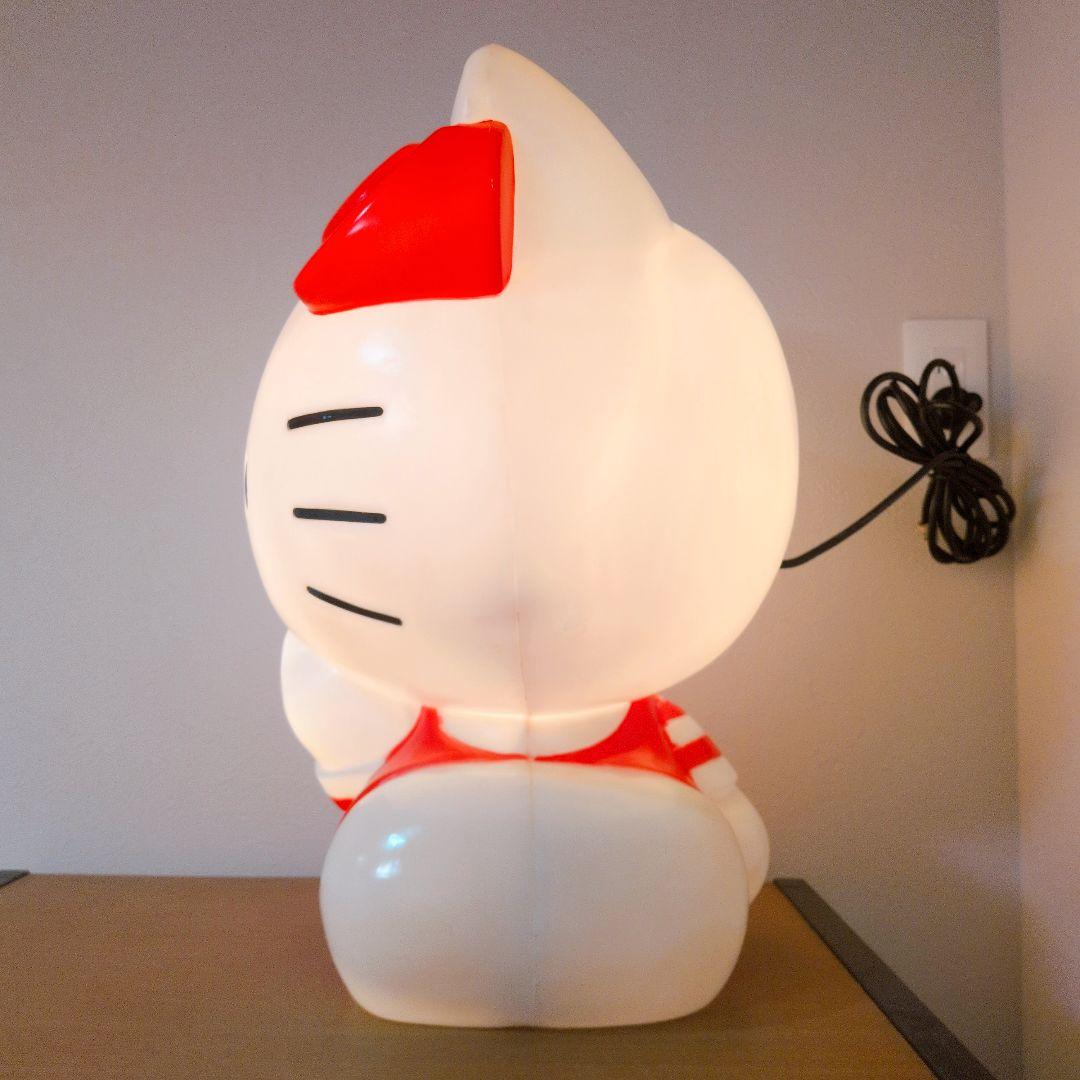 【特大50cm】ハローキティ ルームライト サンリオ レトロ 当時物 レア