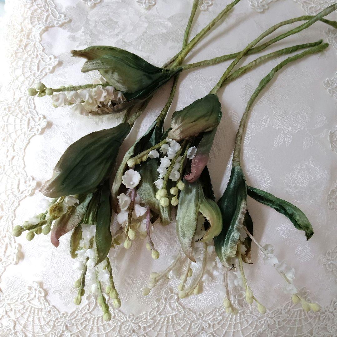布花作品♡すずらん