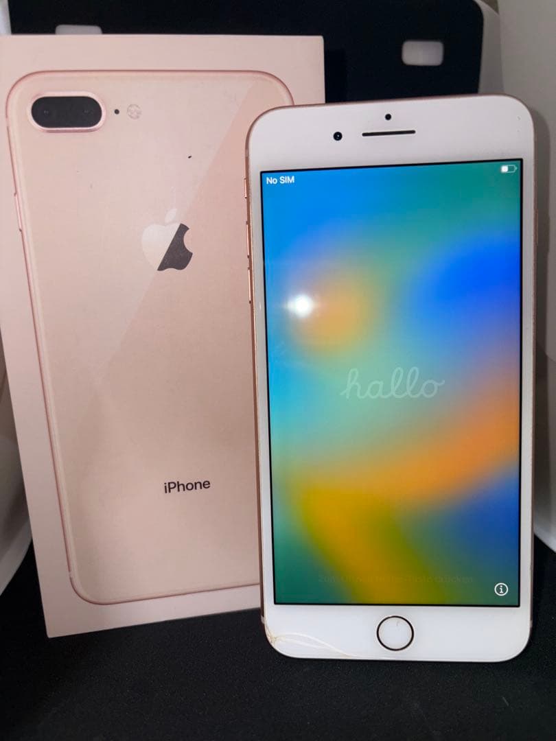 【Apple】iPhone 8 plus 256GB 美品 箱あり 【美品】