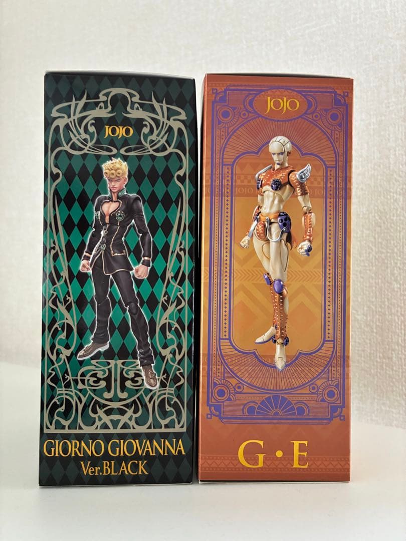 ジョジョの奇妙な冒険 超像可動 ジョルノ & ゴールドエクスペリエンス 中古