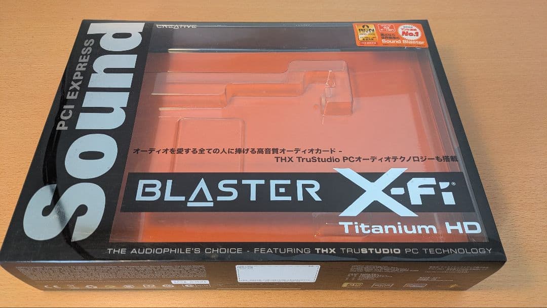Sound Blaster X-Fi Titanium HD オペアンプおまけ付