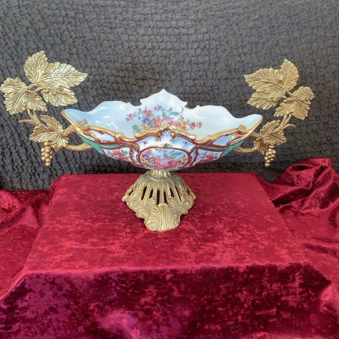 イタリア製　陶器　置物