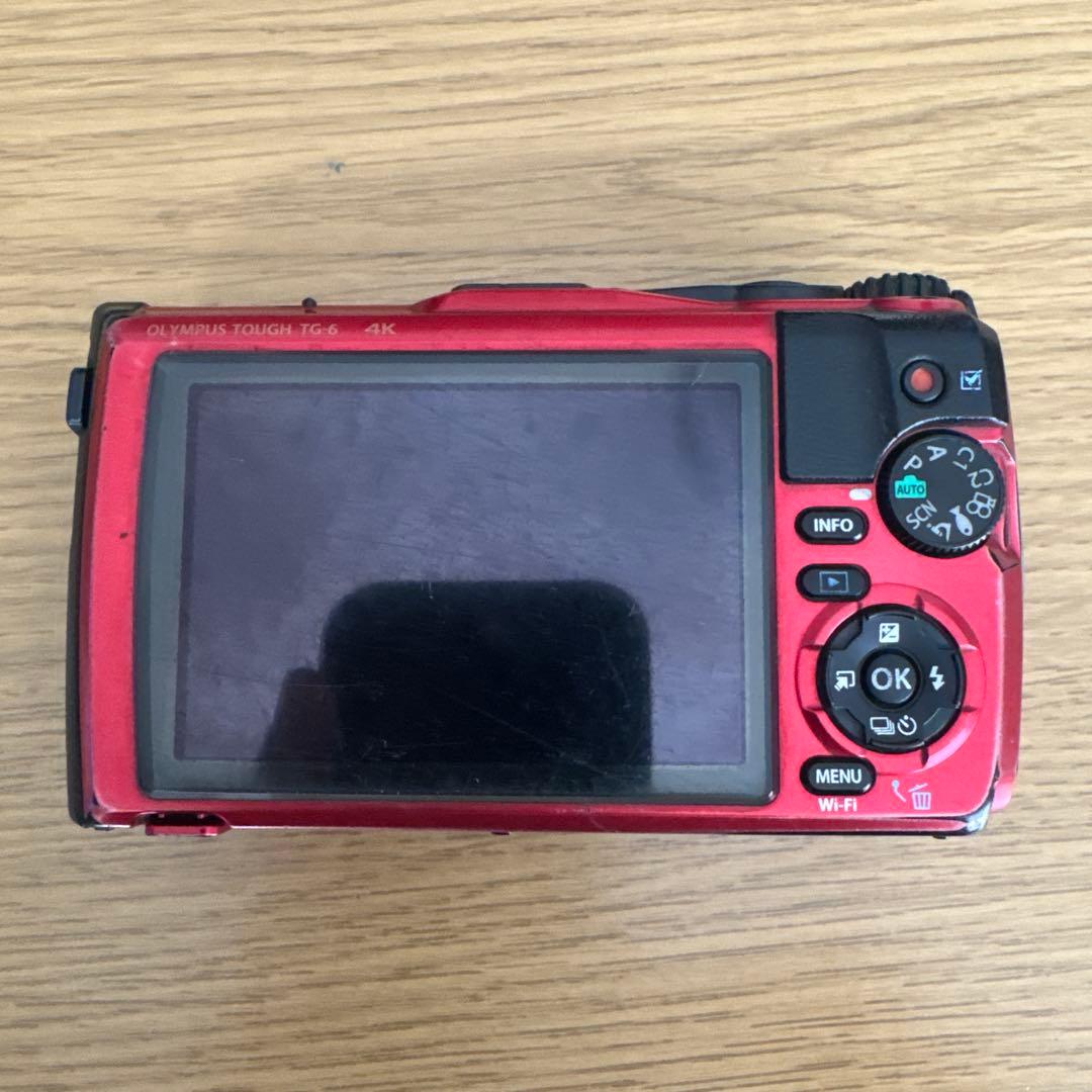 Olympus Tough TG-5 レッド 4K対応