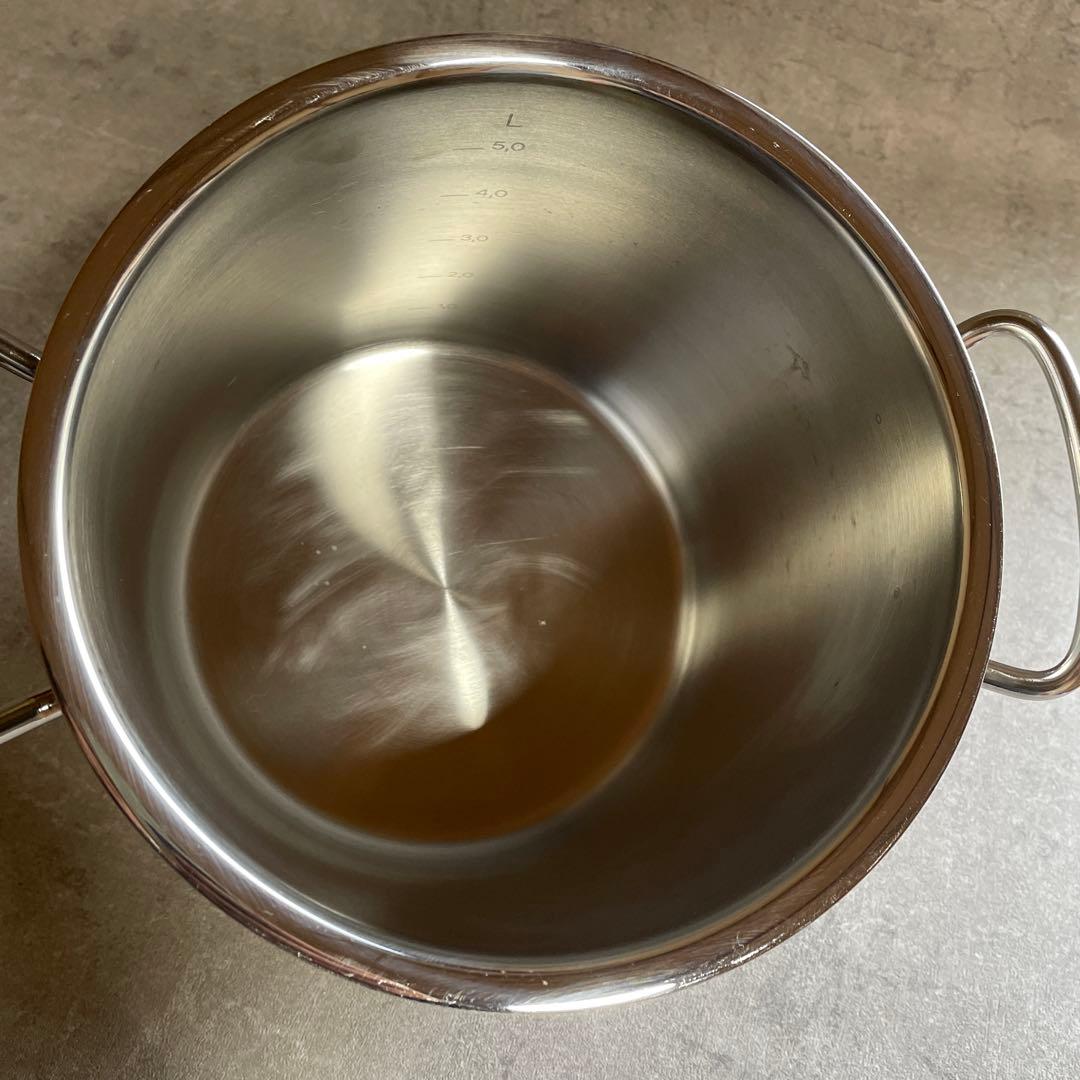 フィスラー (Fissler) パスタ鍋 ステンレス 両手鍋20cm