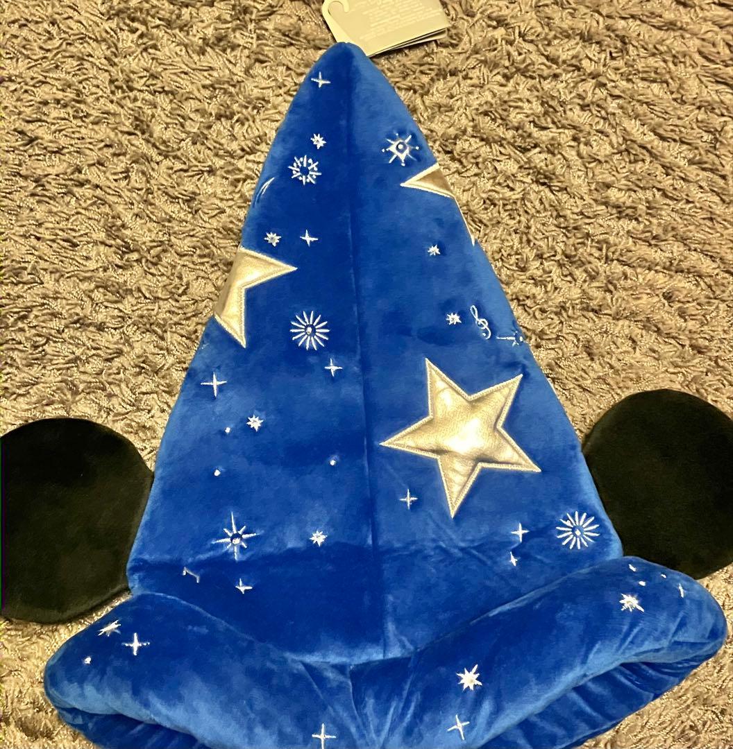 ディズニーランド　パリ　限定品　ファンタジア　ミッキー 光る帽子