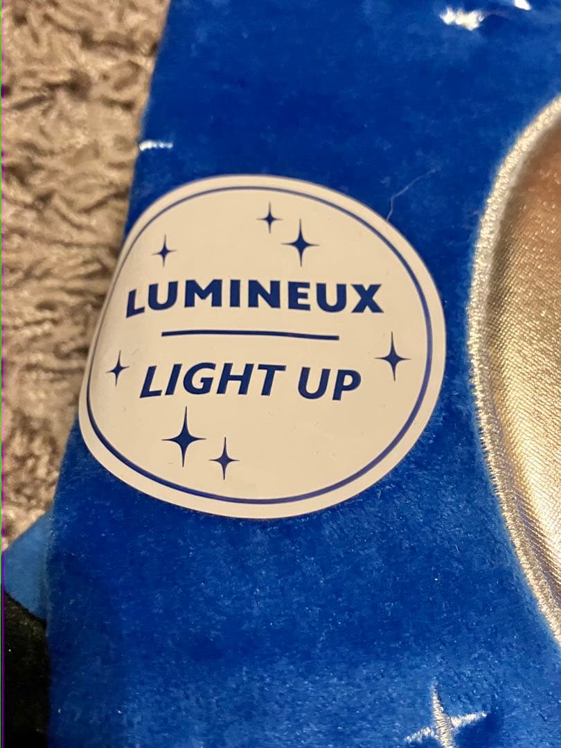 ディズニーランド　パリ　限定品　ファンタジア　ミッキー 光る帽子