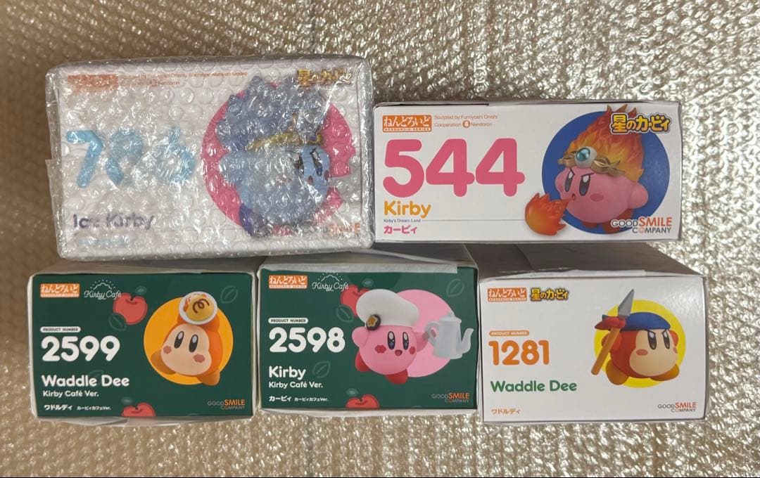 ねんどろいど　カービィ　5セット