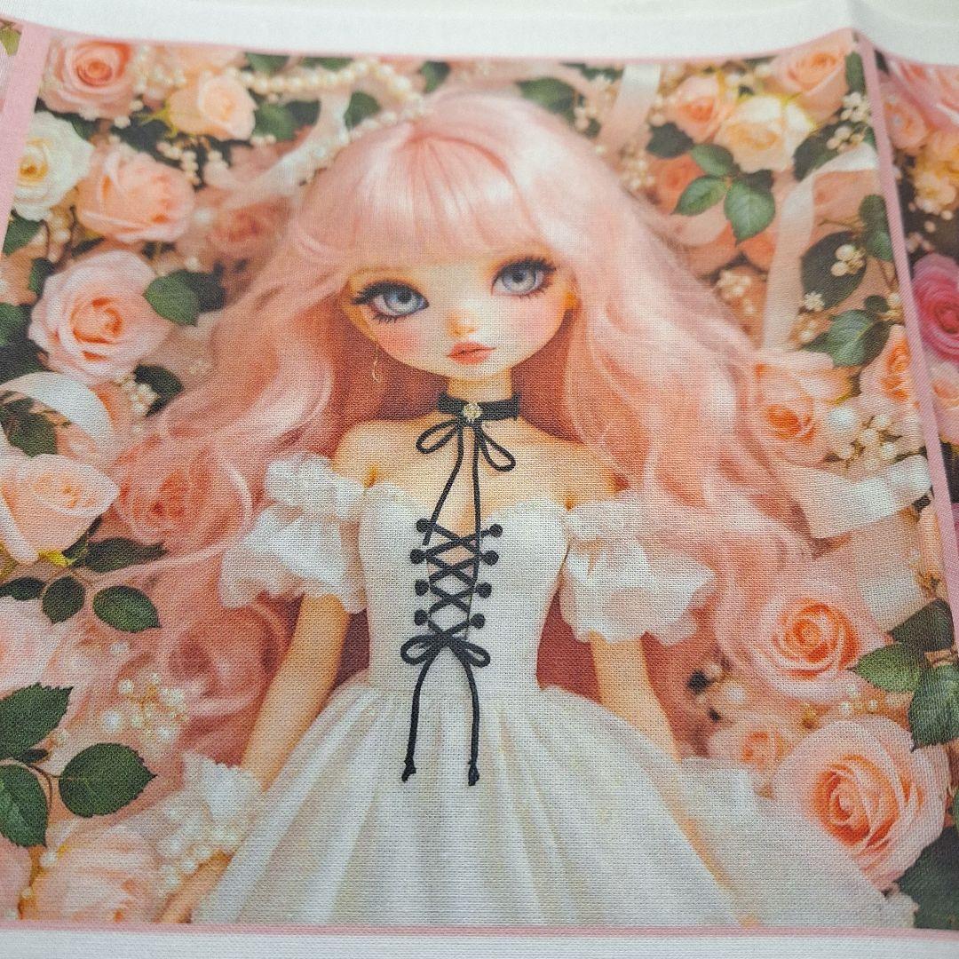 可愛いドールパネル生地　ハンドメイド　激レアパネル　CK様パネル生地