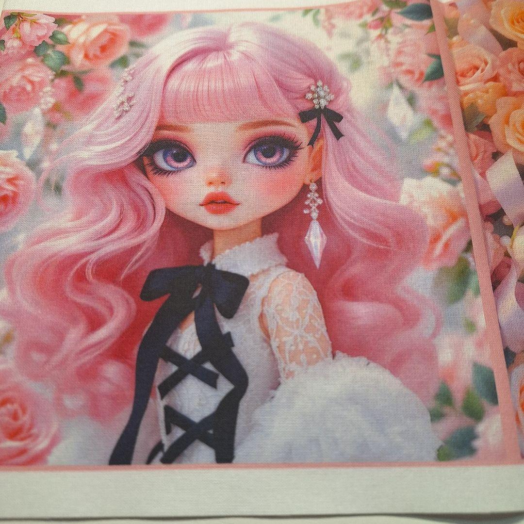 可愛いドールパネル生地　ハンドメイド　激レアパネル　CK様パネル生地