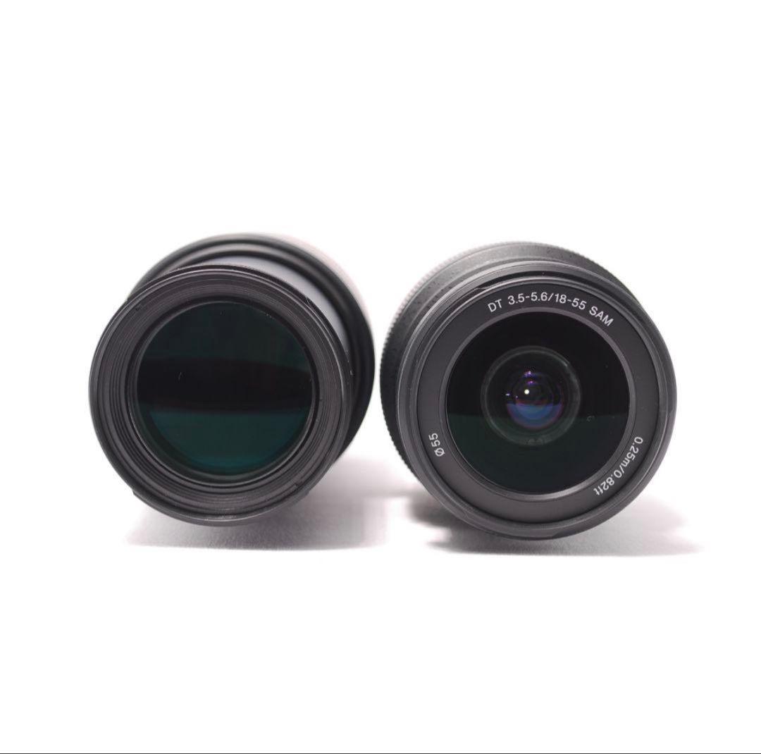 お値下げ対応❤️ソニー SONY α57 美品❤ ダブルズームキット