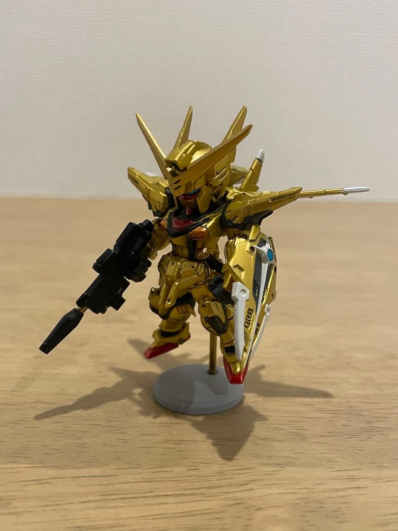 ガンダムコンバージ　ライジングフリーダム　アカツキ改造品