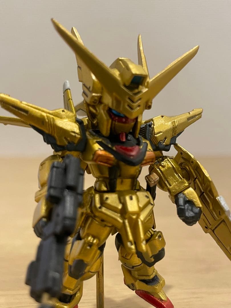 ガンダムコンバージ　ライジングフリーダム　アカツキ改造品