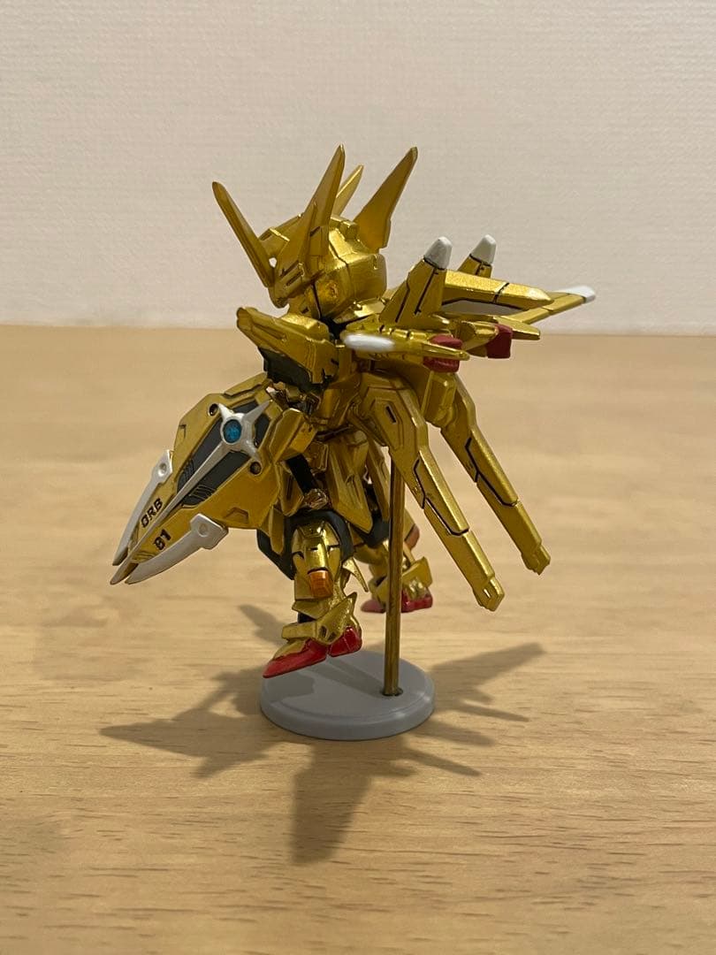 ガンダムコンバージ　ライジングフリーダム　アカツキ改造品