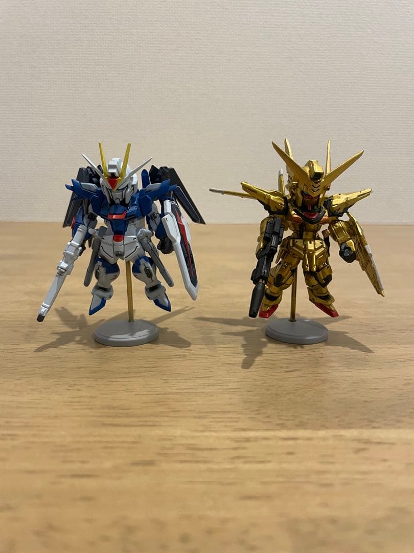 ガンダムコンバージ　ライジングフリーダム　アカツキ改造品