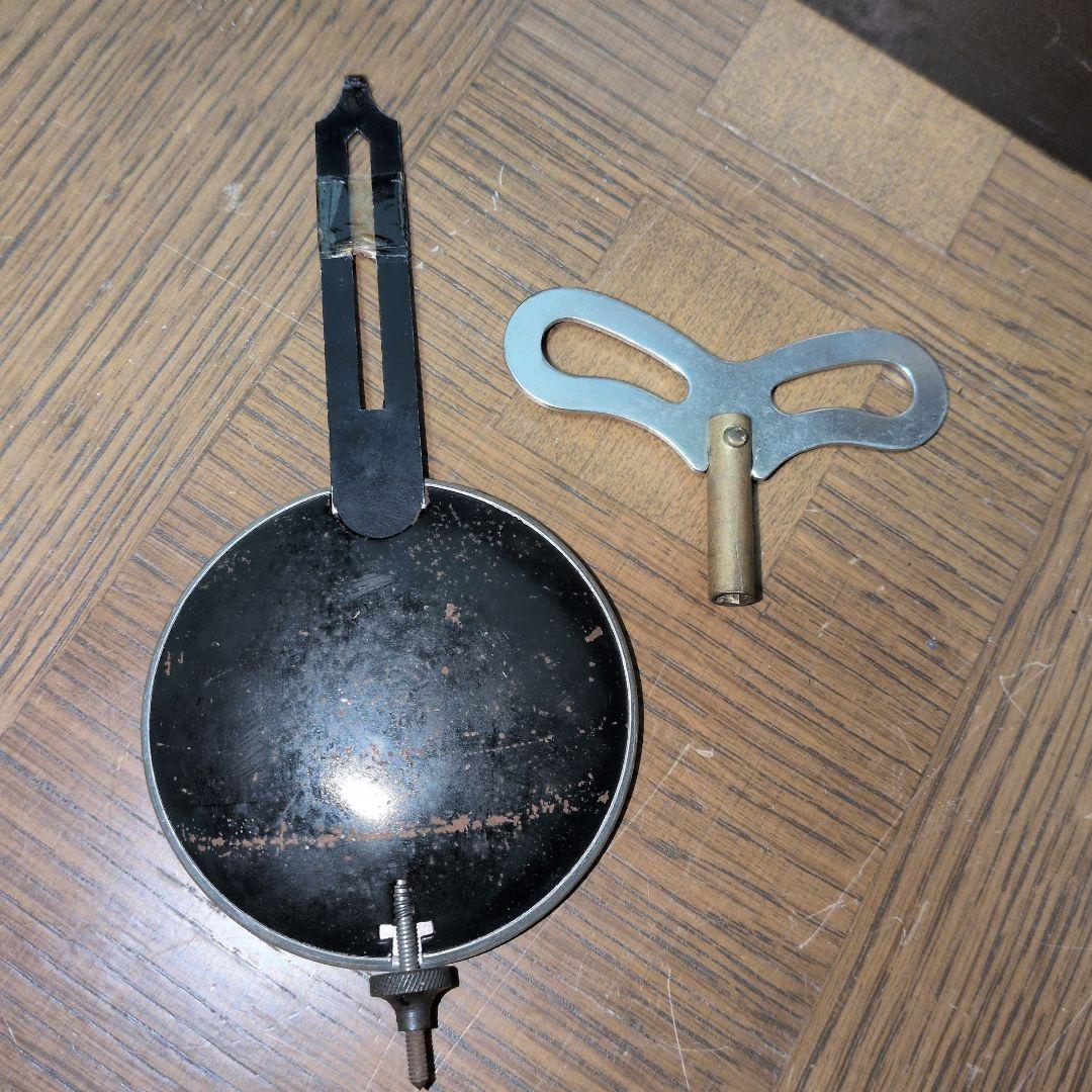 栄計舎 稼働品 ゼンマイ時計 振り子時計 古時計 昭和レトロ