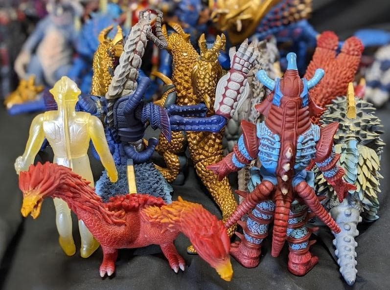 ウルトラマンメビウス＆登場怪獣・宇宙人（バンダイ）ソフビフィギュア44体セット