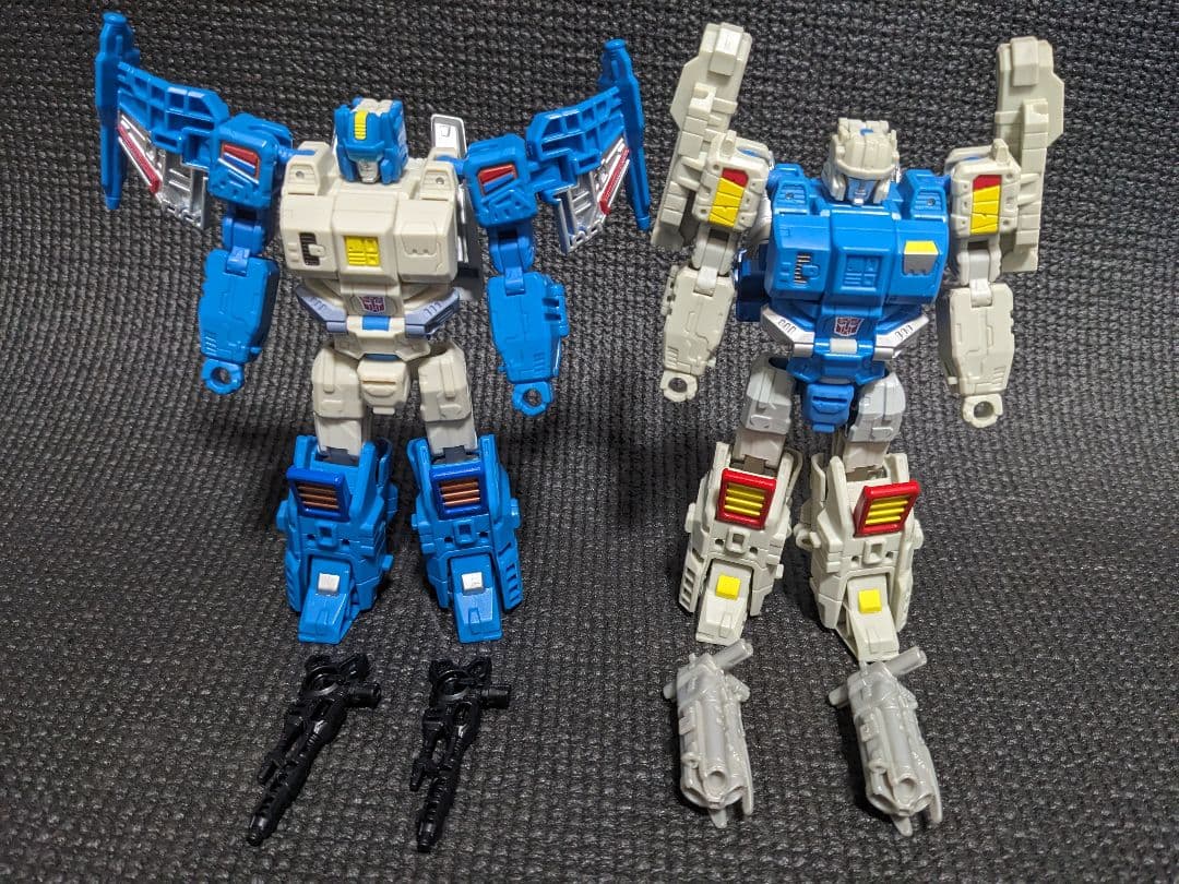 トランスフォーマー　トップスピン　ツインツイスト　２体セット　中古品　武器欠品