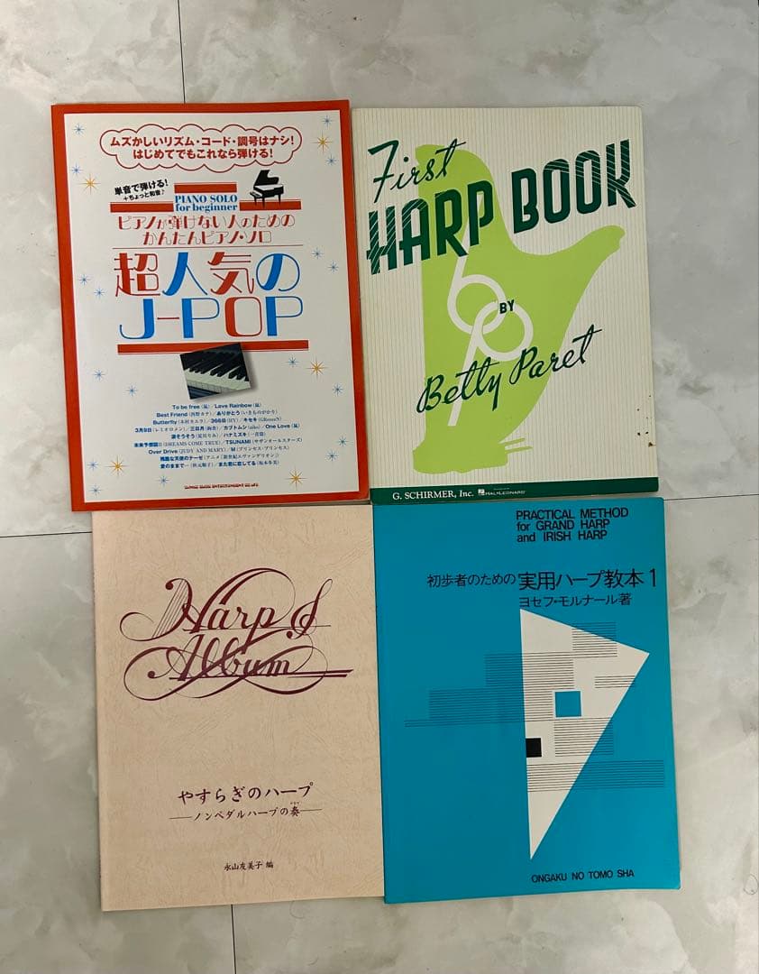 AOYAMA 25S 青山ハープ 25弦 ノンペダル ケース、チューナー