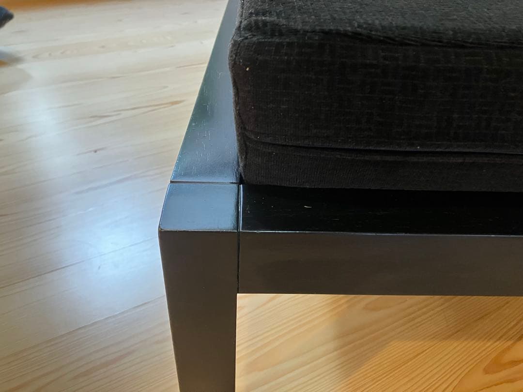 さんご　カッシーナイクスシー　ソファ　ディベッド　ブラック