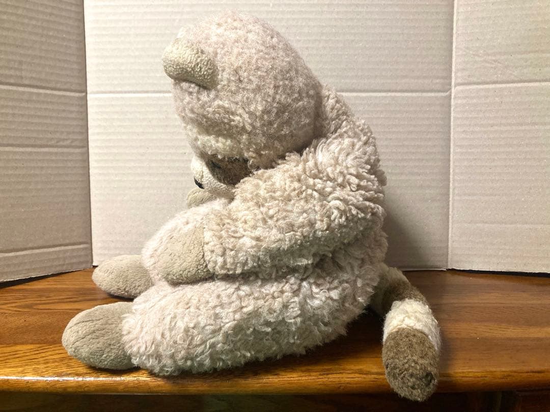 80年代 ビンテージ ORIENTAL TOY アライグマ ぬいぐるみ 当時物