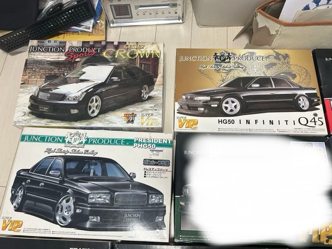 バラ売り可能！　当時物 ジャンクション　プラモデルセット