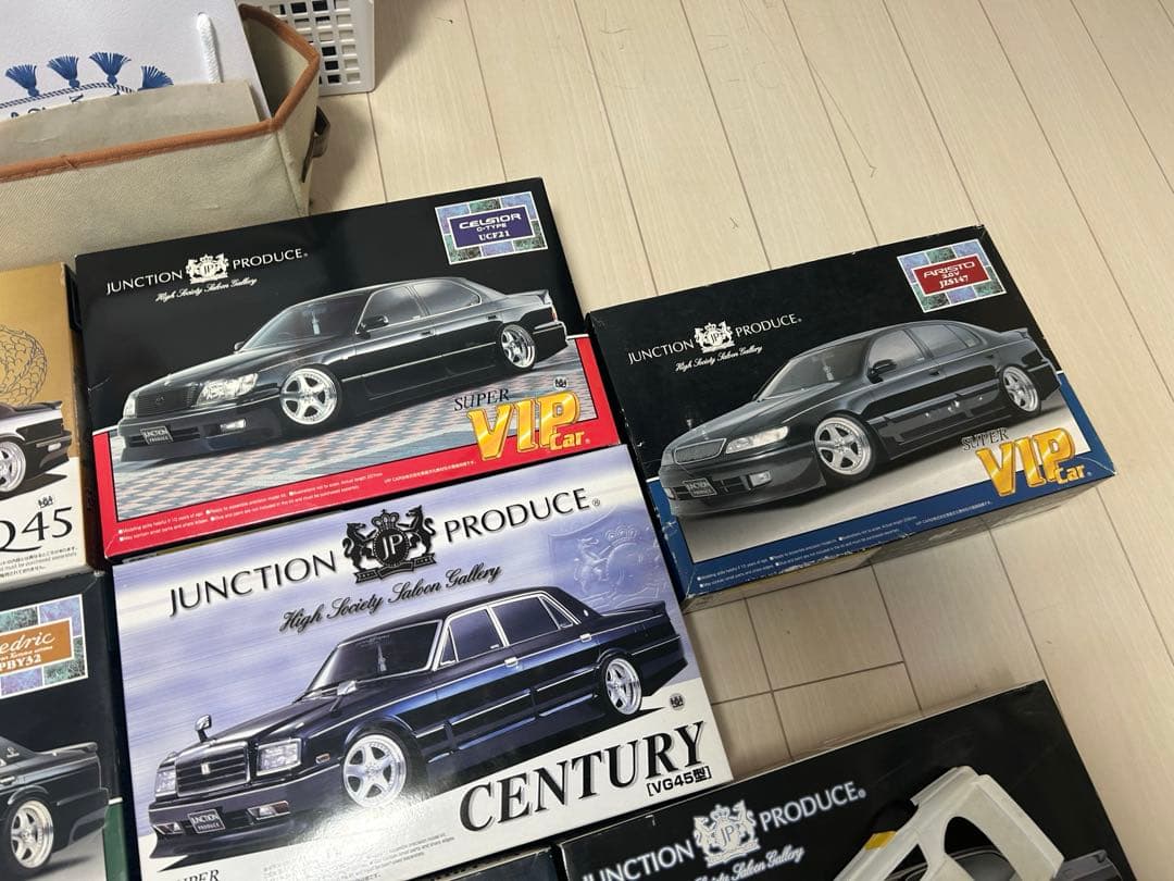 バラ売り可能！　当時物 ジャンクション　プラモデルセット
