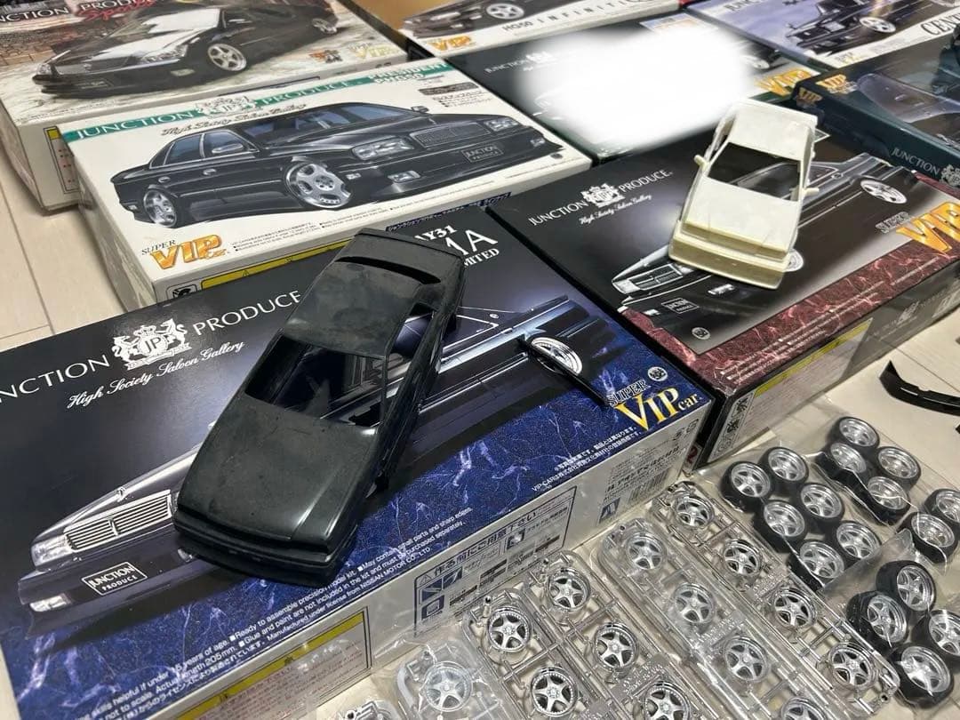 バラ売り可能！　当時物 ジャンクション　プラモデルセット