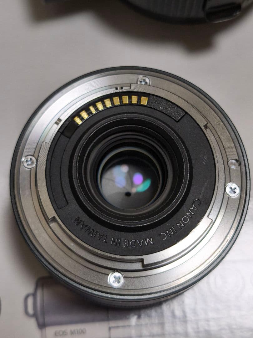 Canon EOS M100 ミラーレス一眼 22mm 18-150mm セット