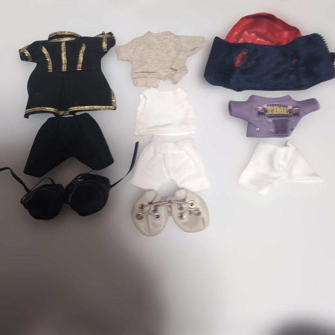 東方神起　ユノ　ダッフィーぬいぐるみバッジ用　コスチューム　未使用　ソロ　日産