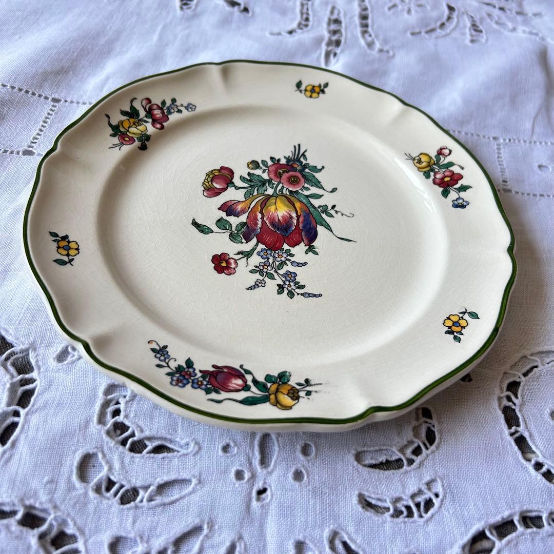 villeroy & boch フランス　b ドイツ　アンティーク　デザート