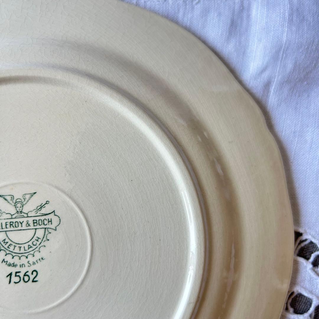 villeroy & boch フランス　b ドイツ　アンティーク　デザート