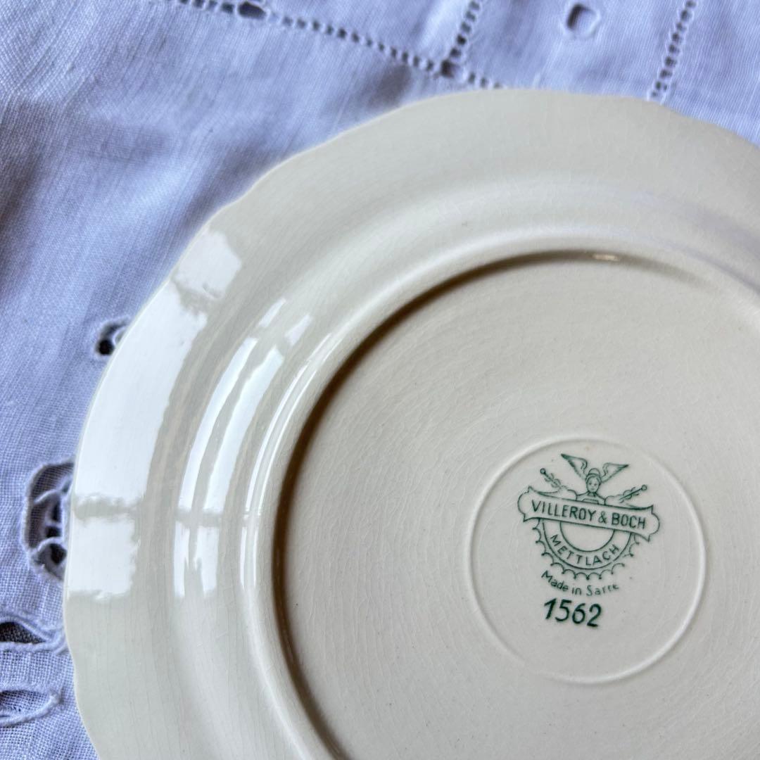 villeroy & boch フランス　b ドイツ　アンティーク　デザート