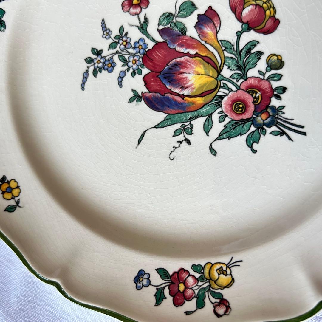 villeroy & boch フランス　b ドイツ　アンティーク　デザート
