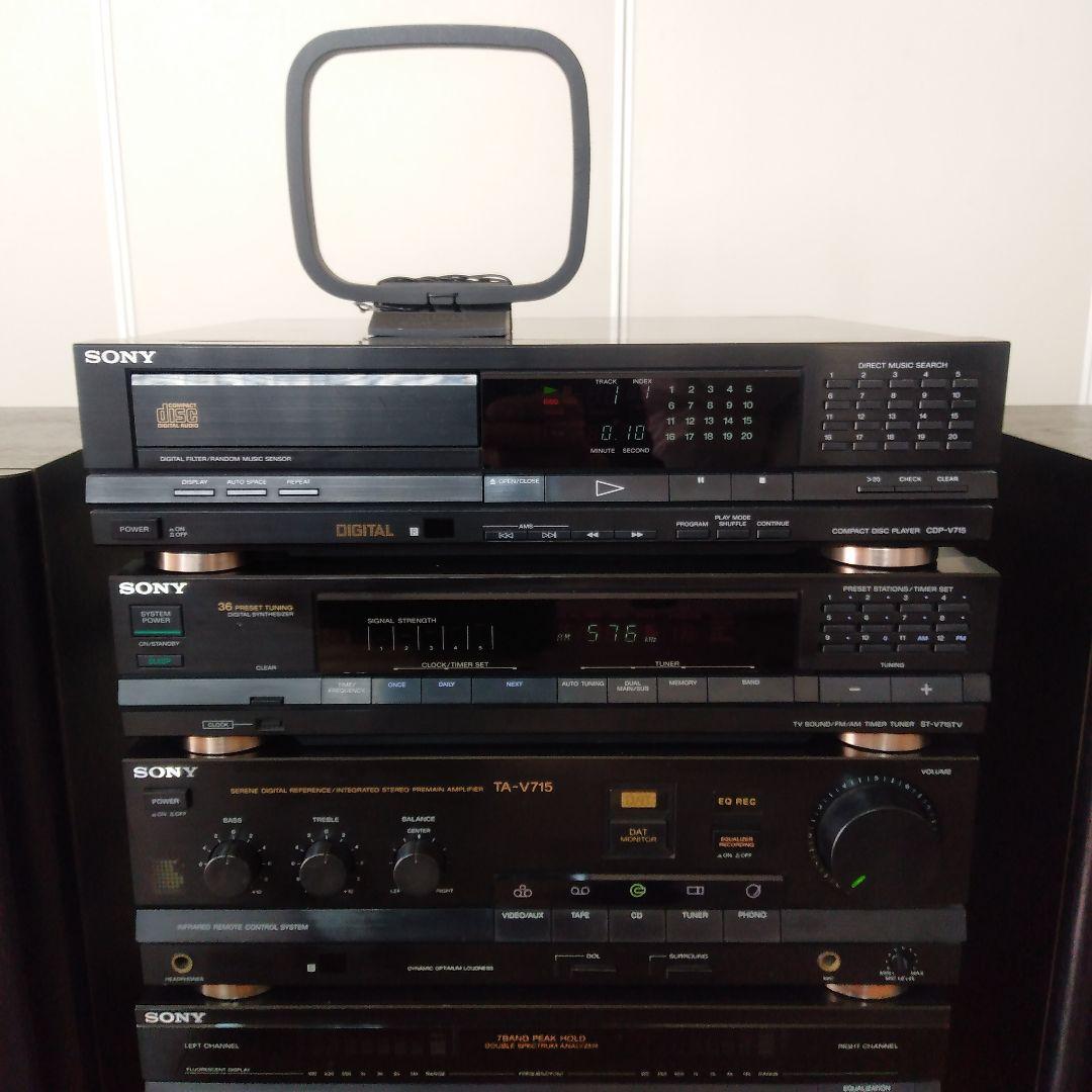 SONY TA-V715 ミニコンポ