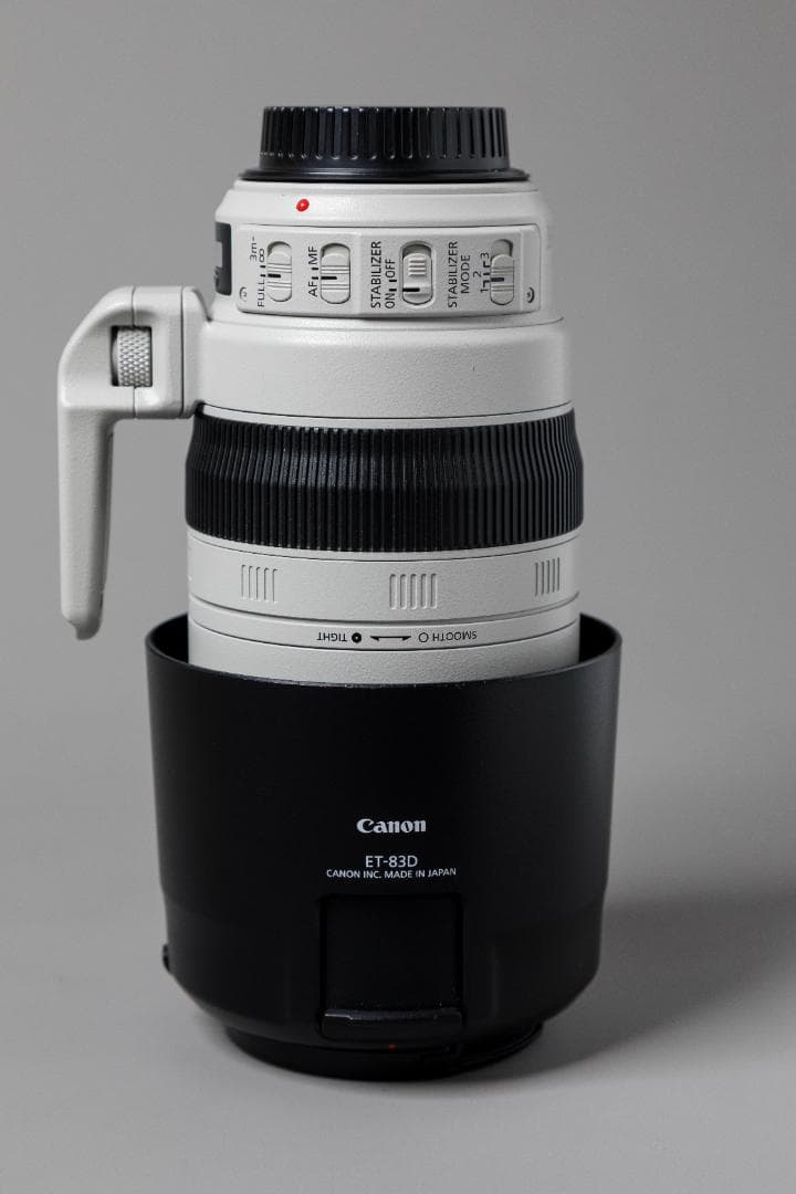Canon 100-400mm F4.5-5.6 ズームレンズ ET-83D