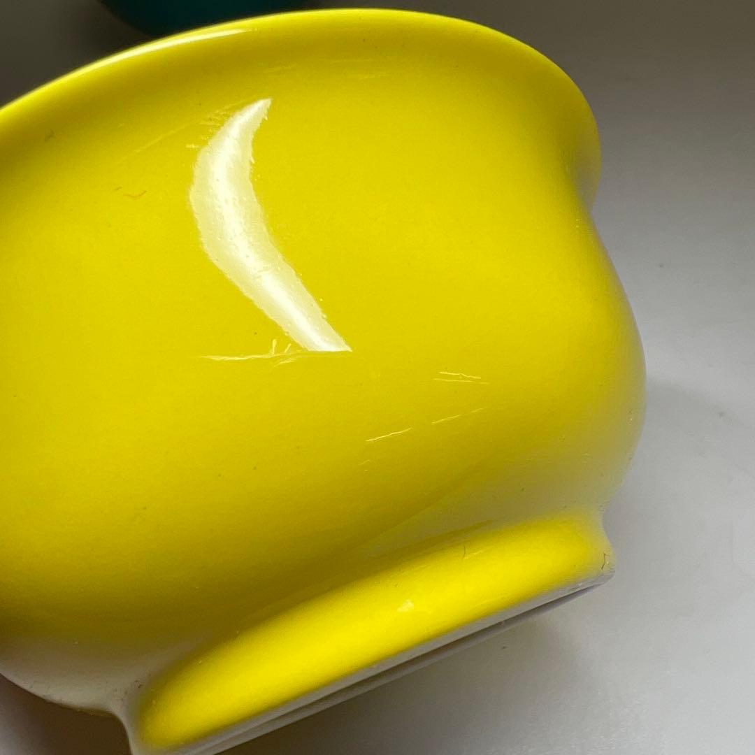 中国美術　大清雍正年製　十錦手煎茶碗4客　口径約8㎝　東Y8-0403②タサオサ