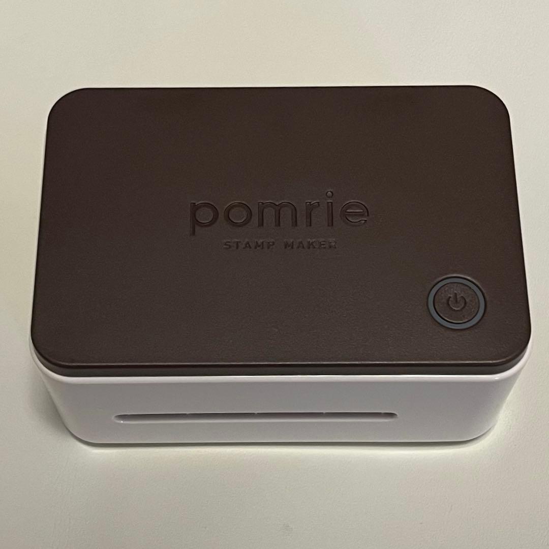 カシオスタンプメーカーポムリエ(pomrie)STC W-10 中古品
